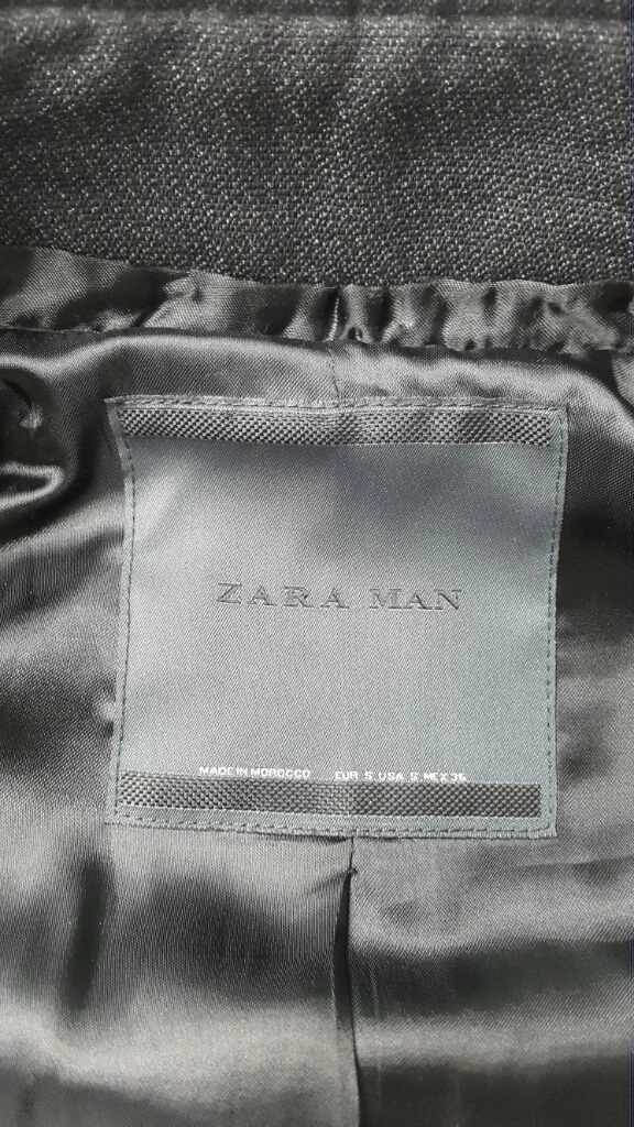 ZARA MAN 모직코트 95호(48cm×91cm)S급 이미지