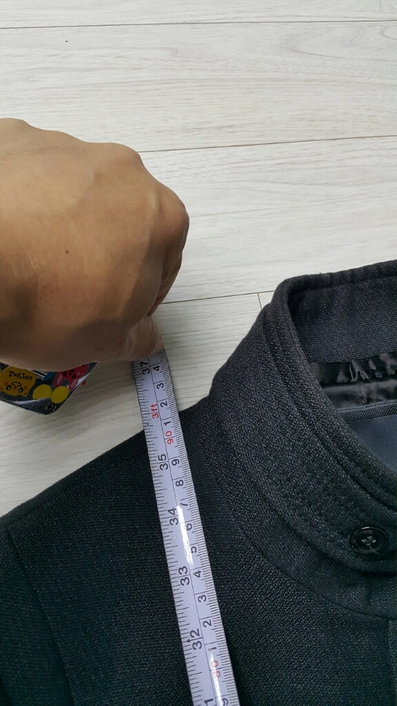 ZARA MAN 모직코트 95호(48cm×91cm)S급 이미지