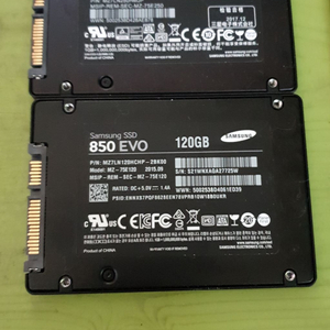 삼성 SSD 850 evo 120, 250GB 팝니다