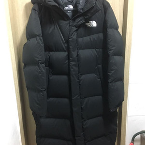 노스페이스 경량 롱패딩
