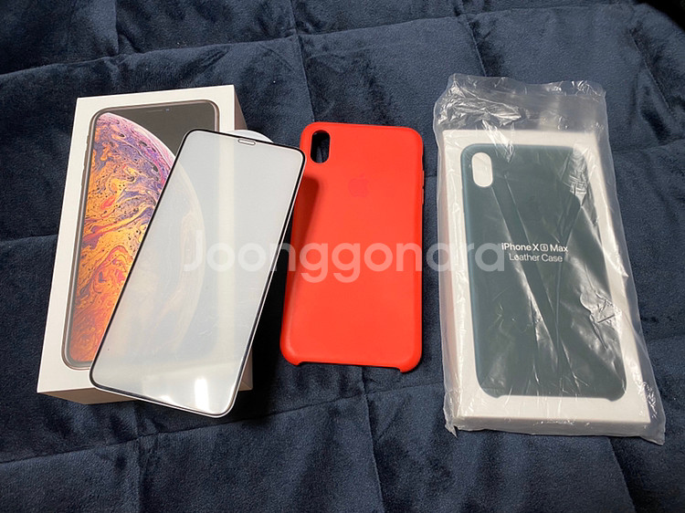 아이폰 Xs Max 256G 골드--1