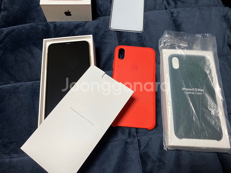 아이폰 Xs Max 256G 골드--2