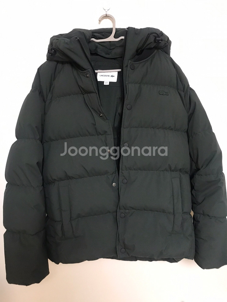 라코스테 패딩 BH746E-17D(100사이즈)--0