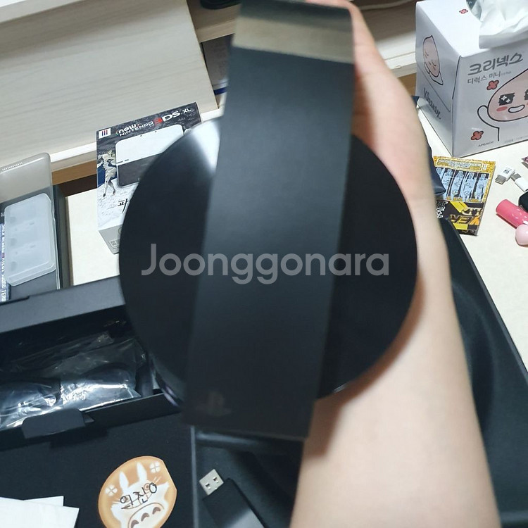 ps4 무선스테레오 3d 헤드셋(플레티넘)풀박 팝니다.--3