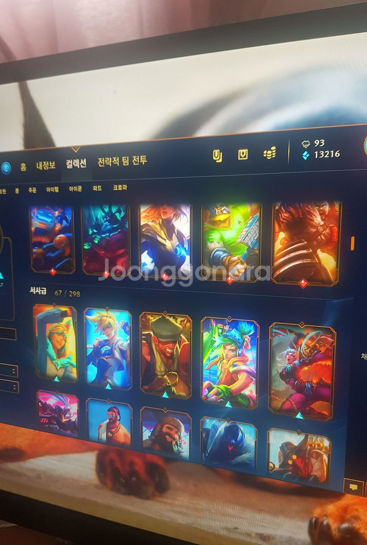 롤 다이아4 스킨235개--4