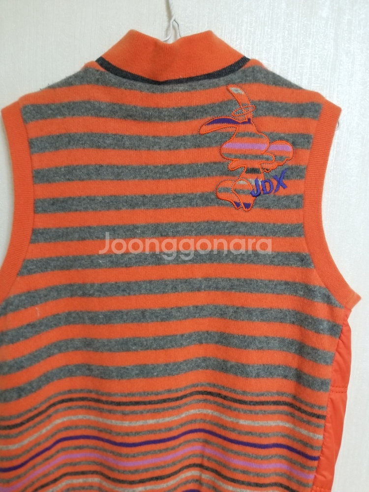 여성 JDX 골프 방풍 니트조끼 (박시95-100)--4