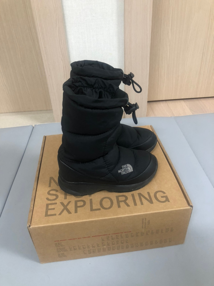 노스페이스 키즈패딩부츠 (170)--1
