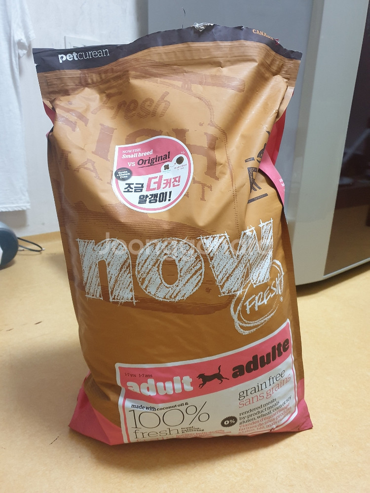 나우 그레인프리 올브리드 피쉬 어덜트 11.3kg 사료--0