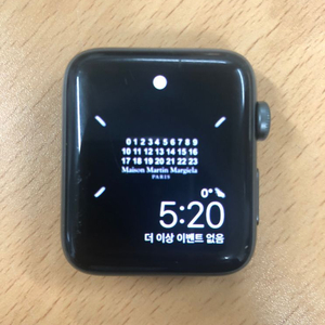 애플워치2 스페이스그레이 42mm