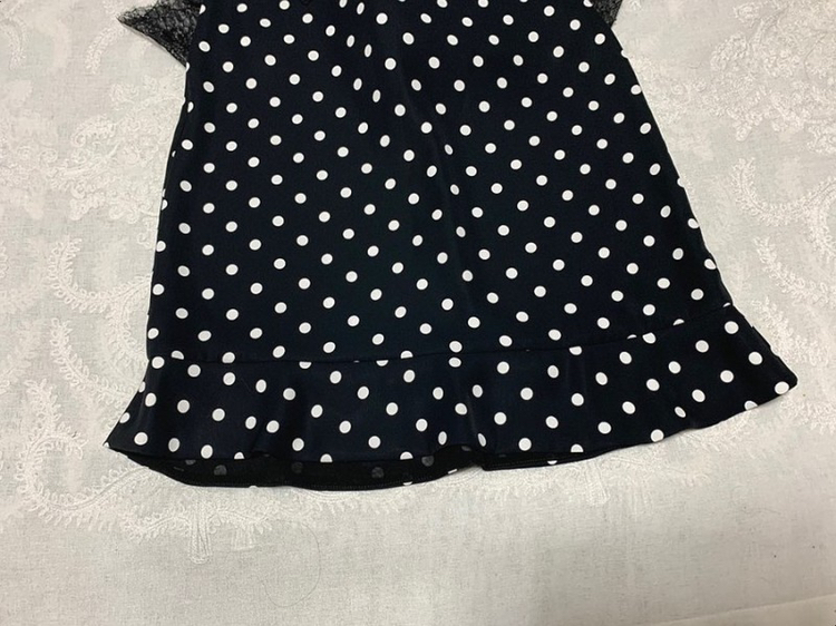 산드로 폴카 도트 레이스 원피스 size 1--9