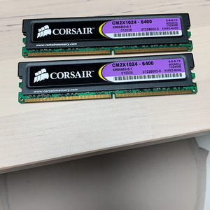 커세어 DDR2 1GB x 2