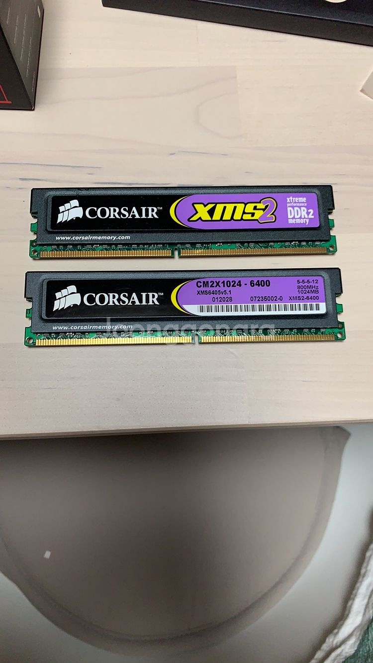 커세어 DDR2 1GB x 2--1