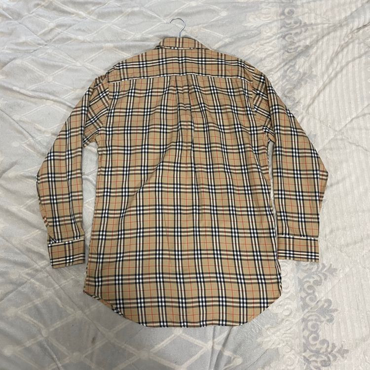 버버리 체크 남방 셔츠--1