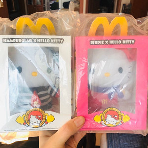 (새상품) 맥도날드 키티인형 2종
