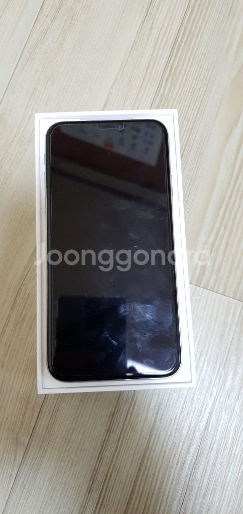 아이폰x64g 실버--2