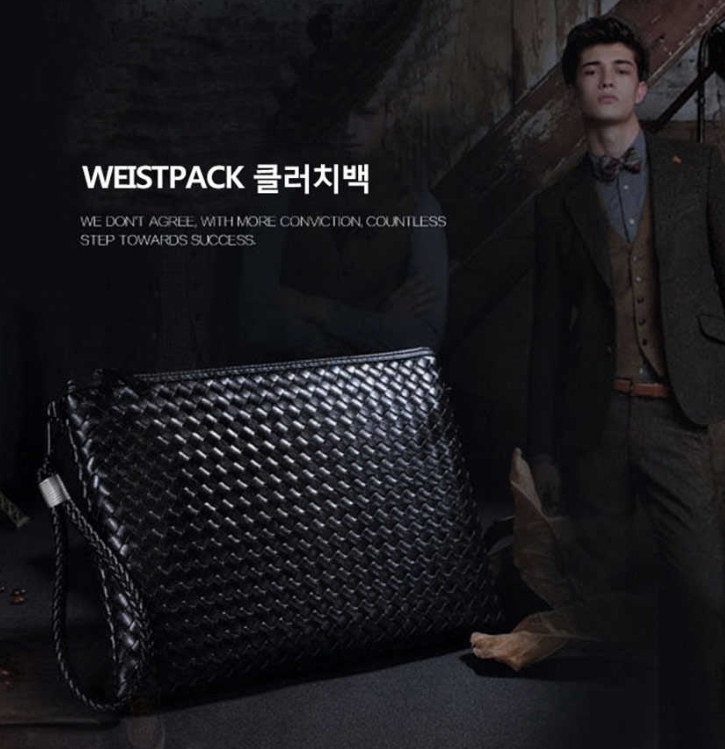 남성 메쉬 클러치백 맨스백 손가방 남자 지갑 선물--1