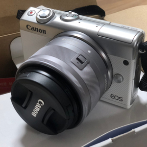 캐논 EOS 100 화이트 15-45mm