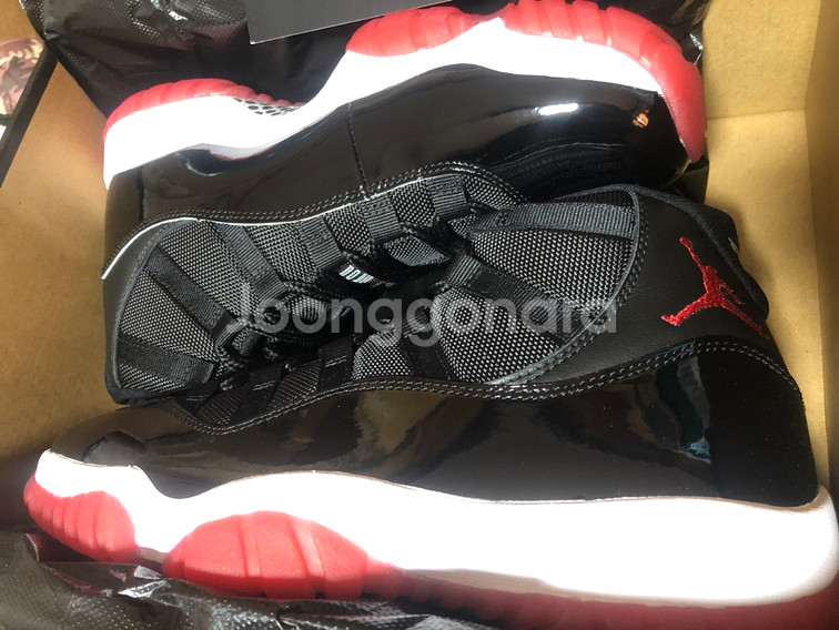 나이키 조단 11 브레드 미착정품 270 19’ 홍대--1