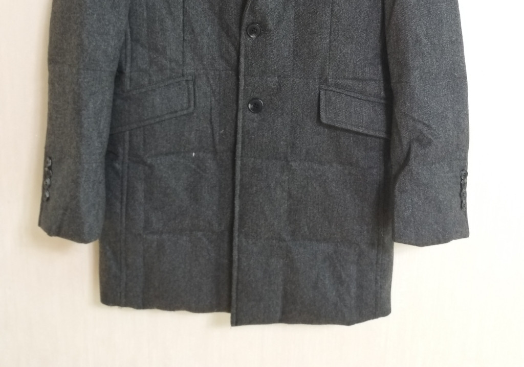 남성 트루젠 모직 오리털 패딩코트 (95) 이미지