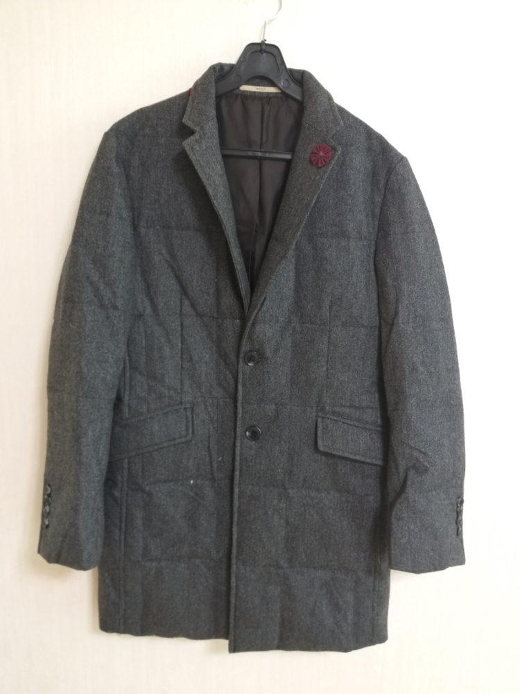 남성 트루젠 모직 오리털 패딩코트 (95) 이미지