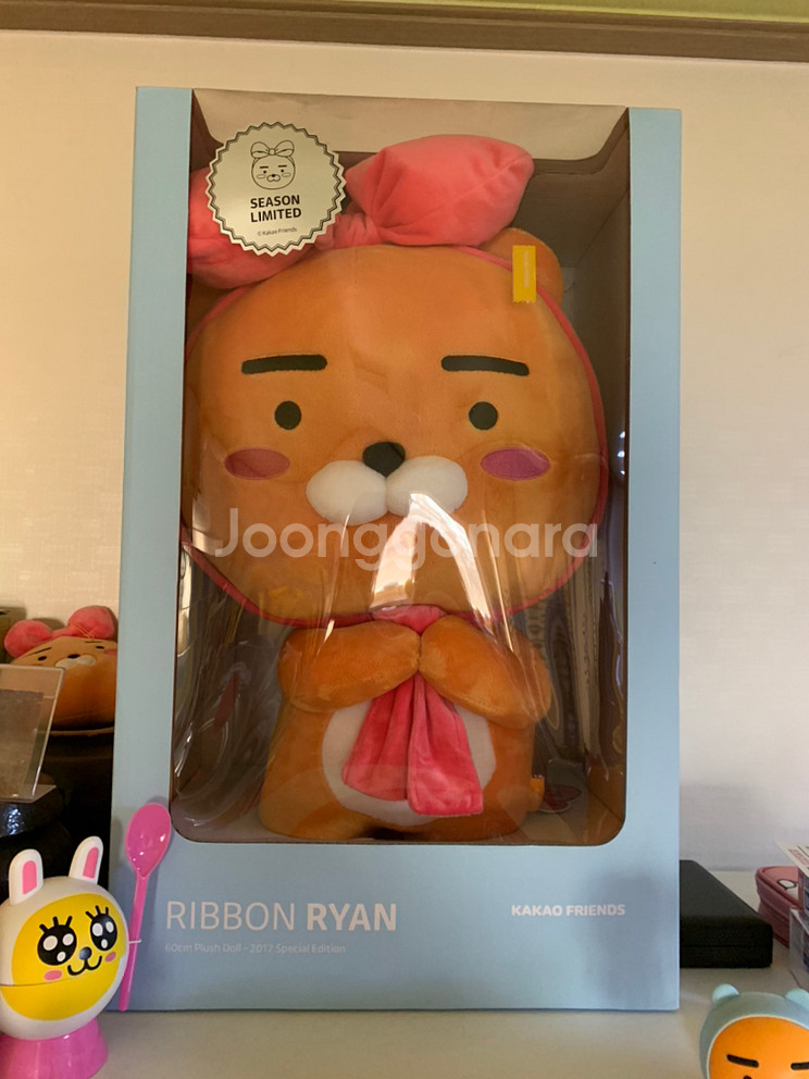리본 라이언 인형(새제품)--0
