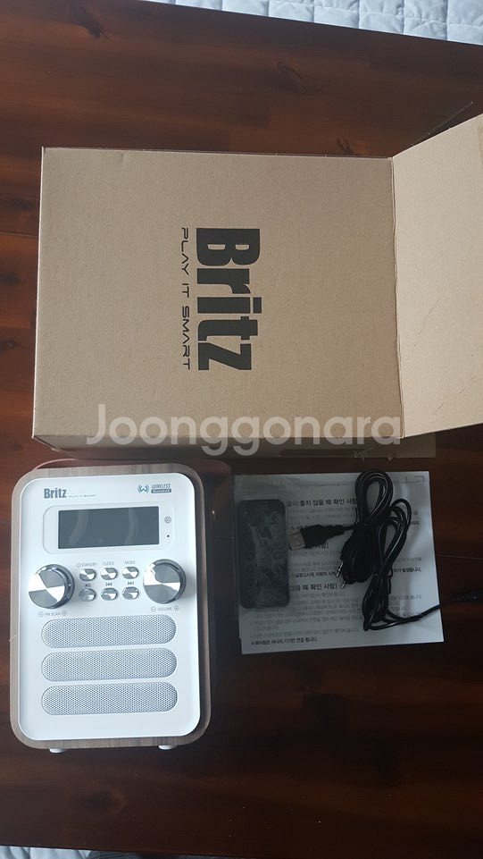 Britz BA-C7 블루투스 스피커 팝니다. 새제품--1