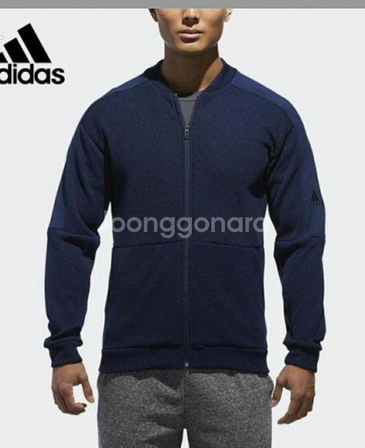 트레이닝 웨어 ID 쿼터 니트 풀 ZIP 재킷 CX34--2