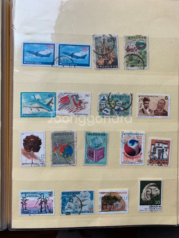 수집우표 및 씰--2