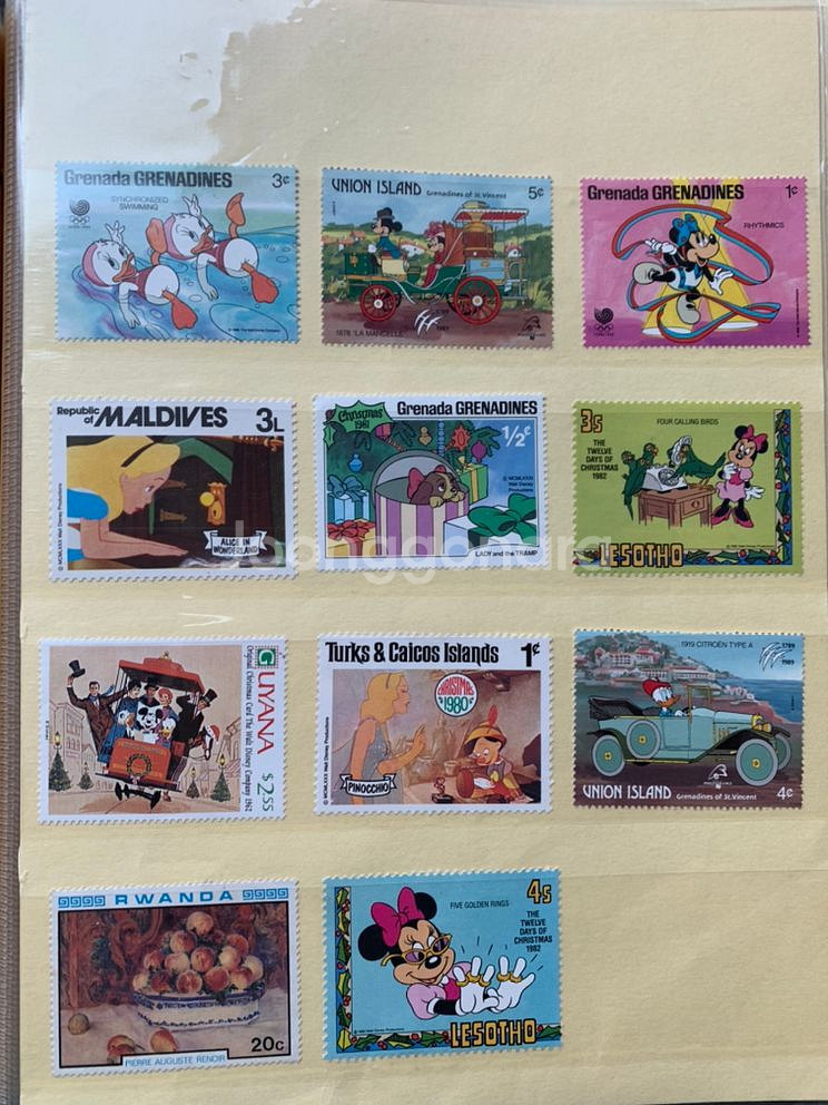 수집우표 및 씰--5