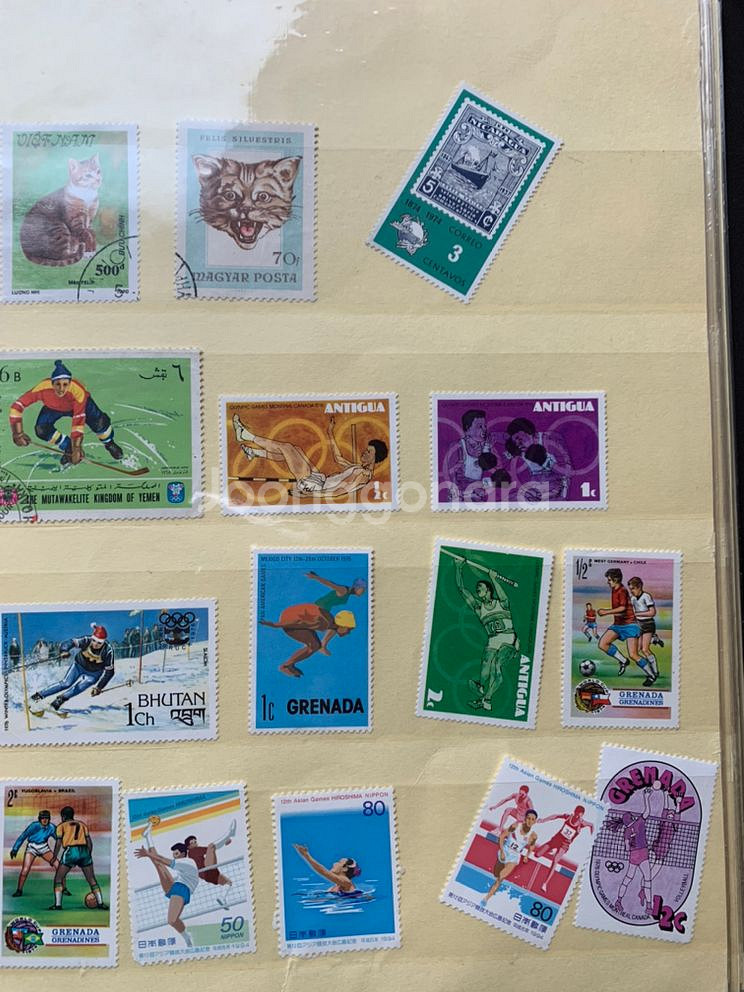 수집우표 및 씰--8