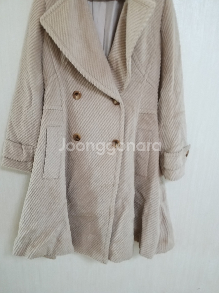 여성 미샤 모.라마 롱코트 (박시90)--2