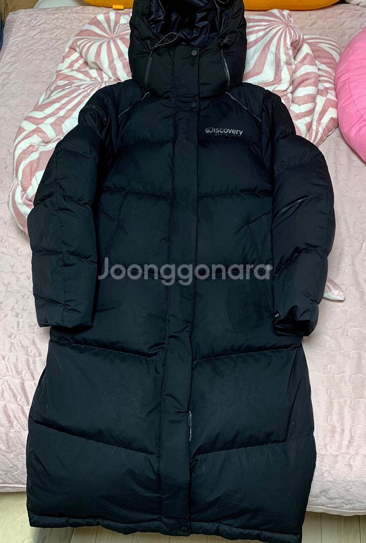 디스커버리 롱패딩 레스터 벤치파카--1