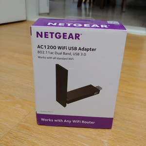 넷기어 무선 랜카드 A6210 판매합니다