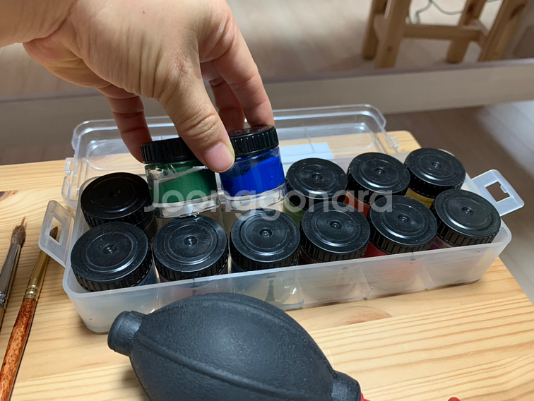 도자기페인팅 미술도구--1