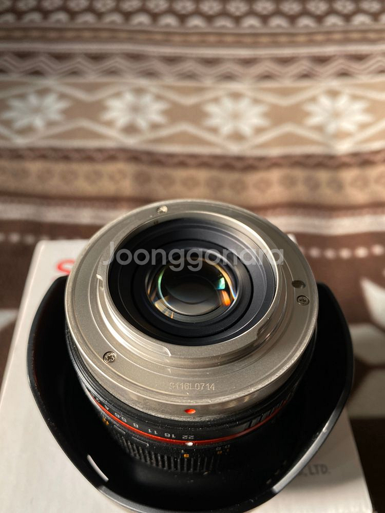삼양 12mm F2.0 (마이크로포서드 마운트) 팝니다--3
