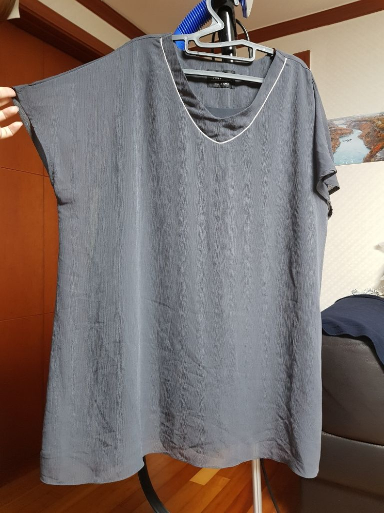 빅사이즈 블라우스--2