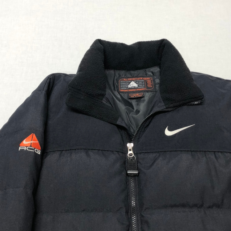나이키ACG 올드스쿨 오버핏 덕다운패딩 숏패딩--1