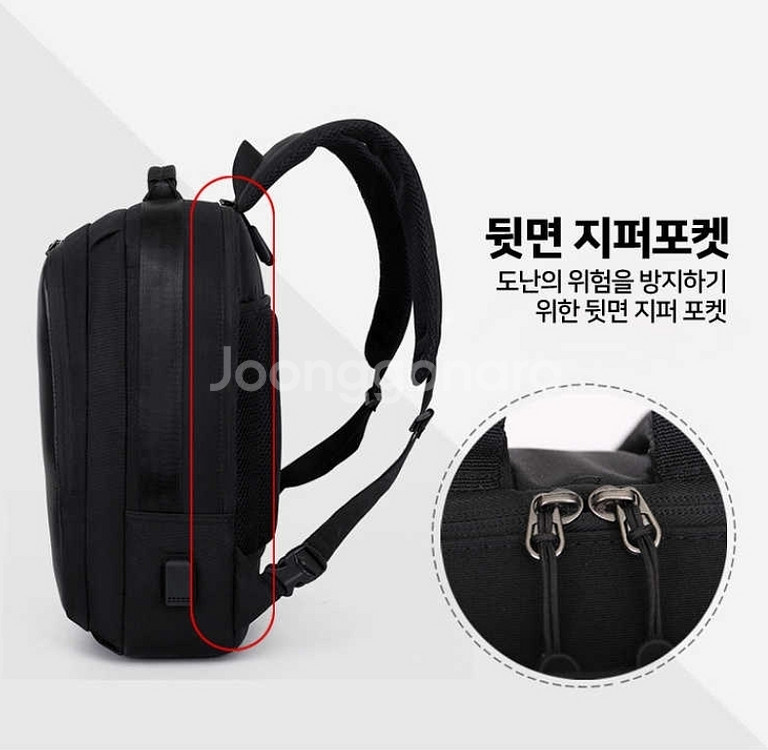 스마트 백팩  비지니스 여행용백팩 직장인가방 학생백팩--7