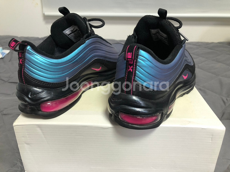 나이키 에어맥스97 블랙푸시아--1