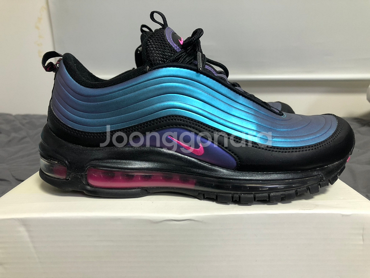 나이키 에어맥스97 블랙푸시아--2