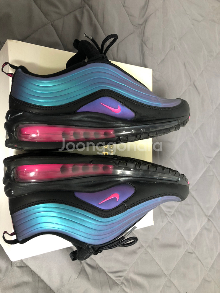 나이키 에어맥스97 블랙푸시아--6