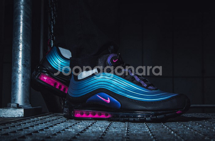 나이키 에어맥스97 블랙푸시아--7