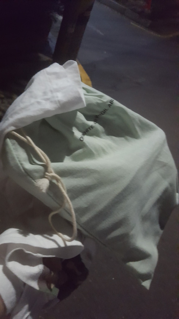 19시즌 오프화이트 밴딩 슬리퍼 (270)--1