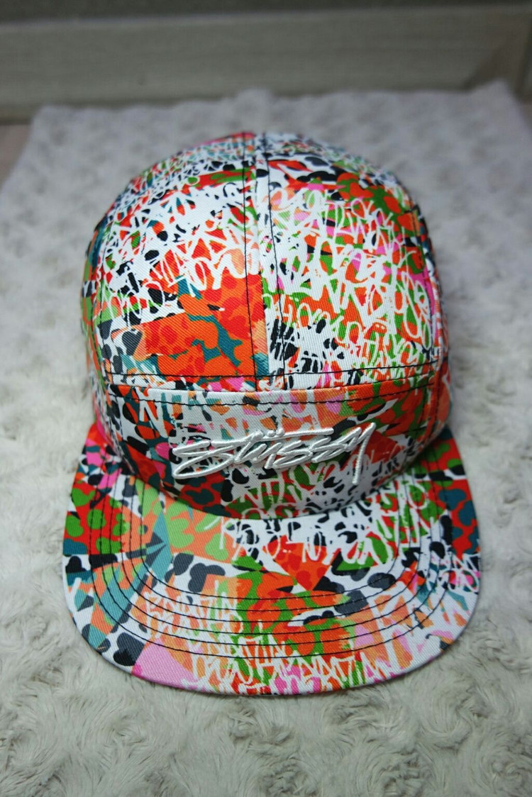 스투시 핑크 Jamrock 캠프캡 free 사이즈 이미지