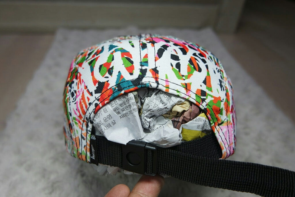 스투시 핑크 Jamrock 캠프캡 free 사이즈 이미지