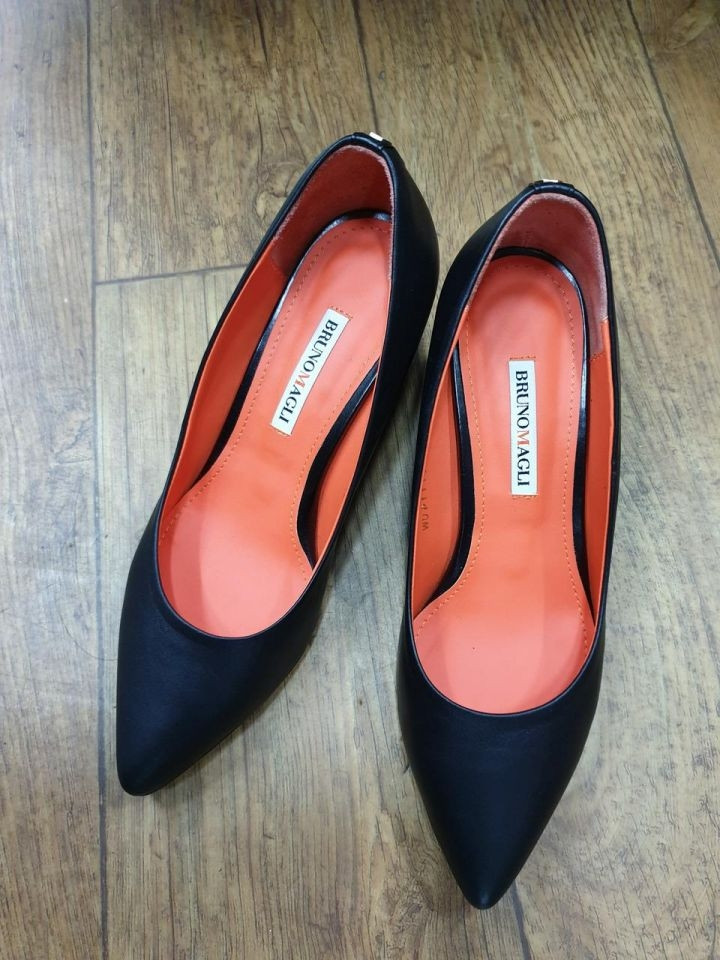 브루노말리 웨지구두--4