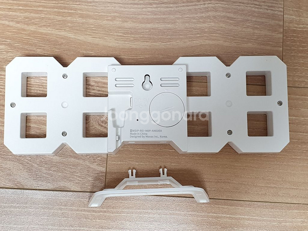 무아스 3D led 인테리어 벽시계 탁상시계--1