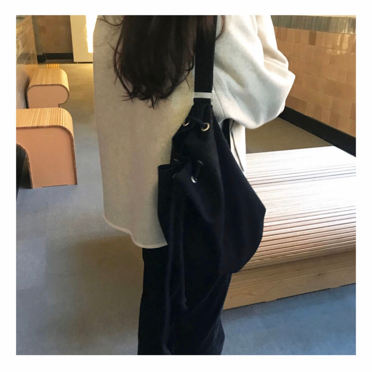 캔버스 포켓 복조리백--1