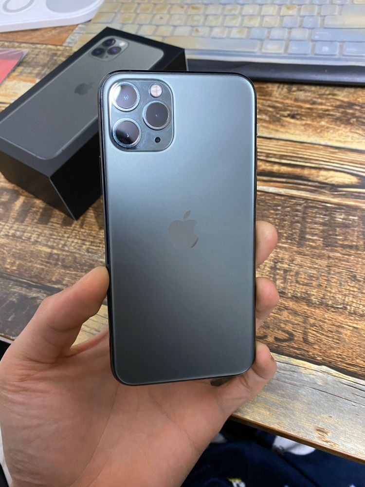 아이폰11pro 64GB 미드나잇그린--2