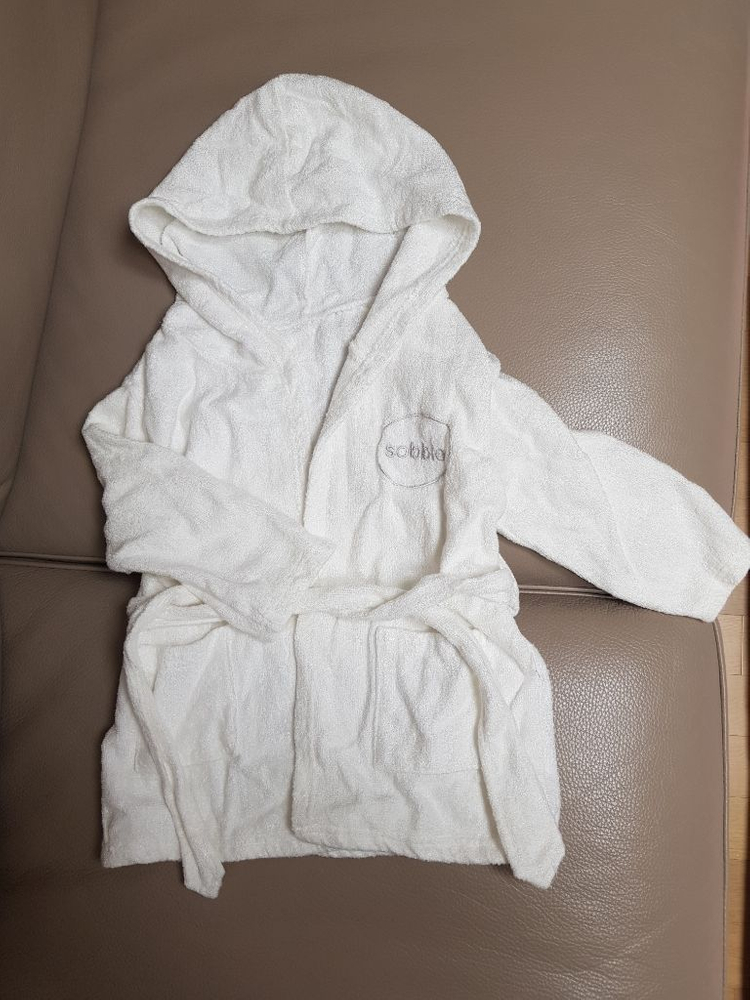 신생아 목욕가운--1